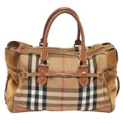 Pre-owned Canvas totes Burberry Vintage , Multicolor , Dames