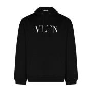 Zwarte Sweatshirt Aw24 Herenmode Valentino Garavani , Black , Heren