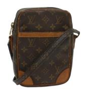 Pre-owned Canvas shoulder-bags Louis Vuitton Vintage , Brown , Dames