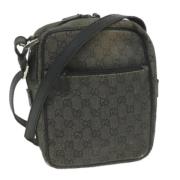 Pre-owned Canvas gucci-bags Gucci Vintage , Black , Dames