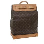 Pre-owned Canvas travel-bags Louis Vuitton Vintage , Brown , Dames