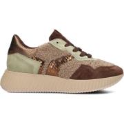 Bruine Lage Dames Sneakers Softwaves , Brown , Dames