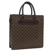 Pre-owned Canvas handbags Louis Vuitton Vintage , Brown , Dames