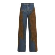 Stijlvolle Denim Jeans UMA Wang , Blue , Dames