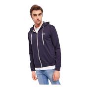 Zip Hoodie Gaudi , Blue , Heren