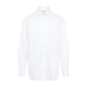 Witte Shirts voor Mannen Aw24 Kiton , White , Heren