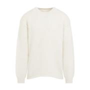 Licht Beige Alpaca Pullover Sweater Jacquemus , Beige , Heren