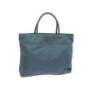 Pre-owned Nylon prada-bags Prada Vintage , Blue , Dames