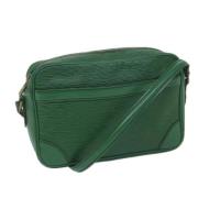 Pre-owned Leather louis-vuitton-bags Louis Vuitton Vintage , Green , D...