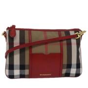 Pre-owned Canvas burberry-bags Burberry Vintage , Red , Dames