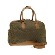 Pre-owned Canvas gucci-bags Gucci Vintage , Green , Dames