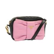 Pre-owned Leather prada-bags Prada Vintage , Pink , Dames