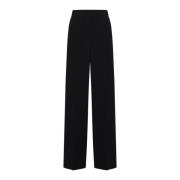 Elegante Zwarte Pianoforte Broek Max Mara , Black , Dames