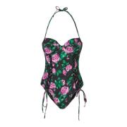 Stijlvolle Eendelig Badpak Moschino , Multicolor , Dames