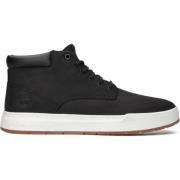 Zwarte Maple Grove Mid Lace Up Sneakers Timberland , Black , Heren