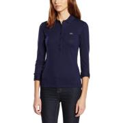 Blauwe Polo Slim Fit Lacoste , Blue , Dames