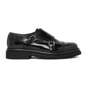 Zwarte platte schoenen Elegant stijl Dolce & Gabbana , Black , Heren