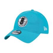 NBA Logo Geborduurde Pet - Blauw New Era , Blue , Heren