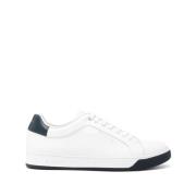 Witte Sneakers met Gepolijst Effect Paul Smith , White , Heren