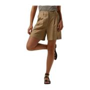 Kameel Shorts voor Zomerse Uitjes Y.a.s , Brown , Dames