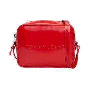 Rode Sportieve Kleine Tas Tommy Jeans , Red , Dames