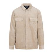 Beige Corduroy Shirtjas Carhartt Wip , Beige , Heren