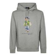 Beer Hoodie Trui Ralph Lauren , Gray , Heren