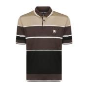 Gestreept Poloshirt Dolce & Gabbana , Multicolor , Heren