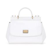 Kinder Ten - Wit Leer Dolce & Gabbana , White , Dames