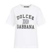 Witte T-shirts & Polos voor vrouwen Dolce & Gabbana , White , Dames