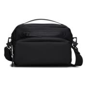 Cargo Box Crossbody Tas Rains , Black , Heren