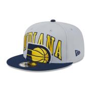 NBA Tip Off Cap - Grijze Canvas New Era , Gray , Heren