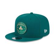 NBA ALT Pet - Groen Patched Logo New Era , Green , Heren