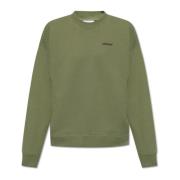 Logo sweatshirt Off White , Green , Heren