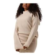 Beige Zip-Through Sweater Moscow , Beige , Dames