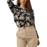 Zwarte Tina Blouse Moliin , Black , Dames