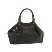 Pre-owned Canvas handbags Gucci Vintage , Black , Dames