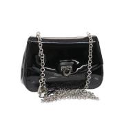 Pre-owned Glass shoulder-bags Salvatore Ferragamo Pre-owned , Black , ...