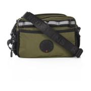 Canvas Schoudertas - XS Model Redskins , Green , Heren