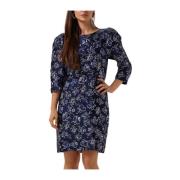 Blauwe Mini Jurk Dafine Freebird , Blue , Dames