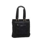 Pre-owned Cotton shoulder-bags Salvatore Ferragamo Pre-owned , Black ,...