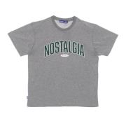 Nostalgia 1994 Grijs Tee Shirt Usual , Gray , Heren