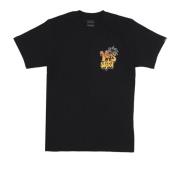 Palm Tee Zwart T-shirt Vans , Black , Heren