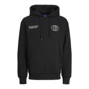 Dynamische Weekend Hoodie Jack & Jones , Black , Heren