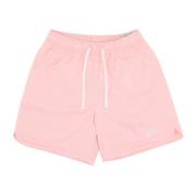 Mesh Gevoerde Zwemshorts Roze/Wit Nike , Pink , Heren