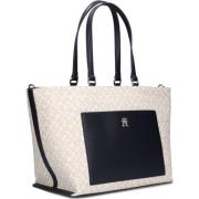 Blauwe Distinct Tote Shopper Tommy Hilfiger , Blue , Dames