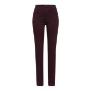 Zachte en stijlvolle Aubergine Broek Brax , Purple , Dames