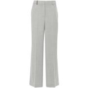 Grijze Wollen Broek Peserico , Gray , Dames