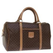 Pre-owned Leather handbags Celine Vintage , Brown , Dames