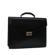 Pre-owned Leather handbags Salvatore Ferragamo Pre-owned , Black , Dam...